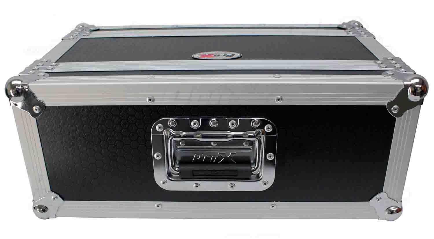 ProX X-4U7D 4U Deluxe Effects Rack 7" Deep Rail to Rail with Handle - Hollywood DJ
