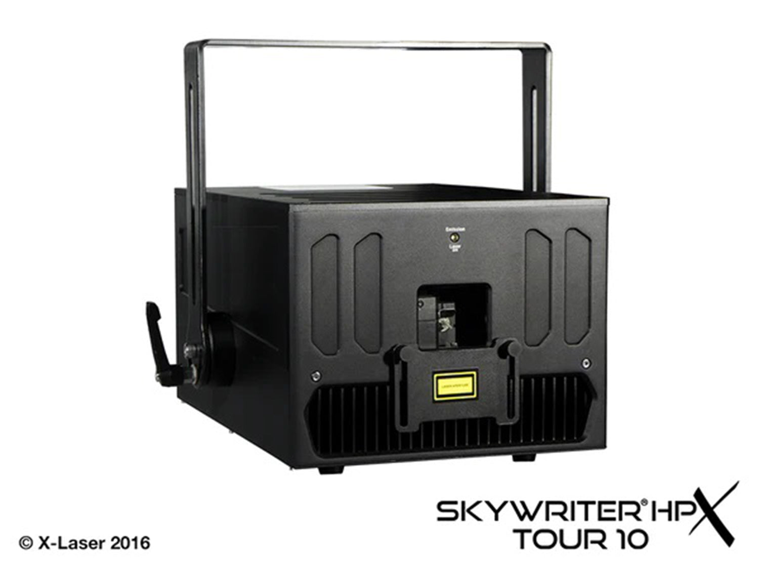 X-Laser Skywriter HPX M-10 Aerial Effect Laser Projector with Mercury DMX – 10W - Hollywood DJ