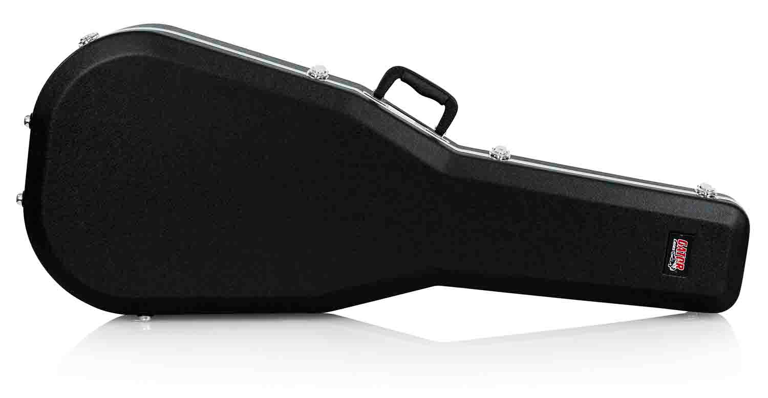 Gator Cases GC-DREAD-12 Deluxe Molded Guitar Case for 12-String Dreadnought Guitars - Hollywood DJ