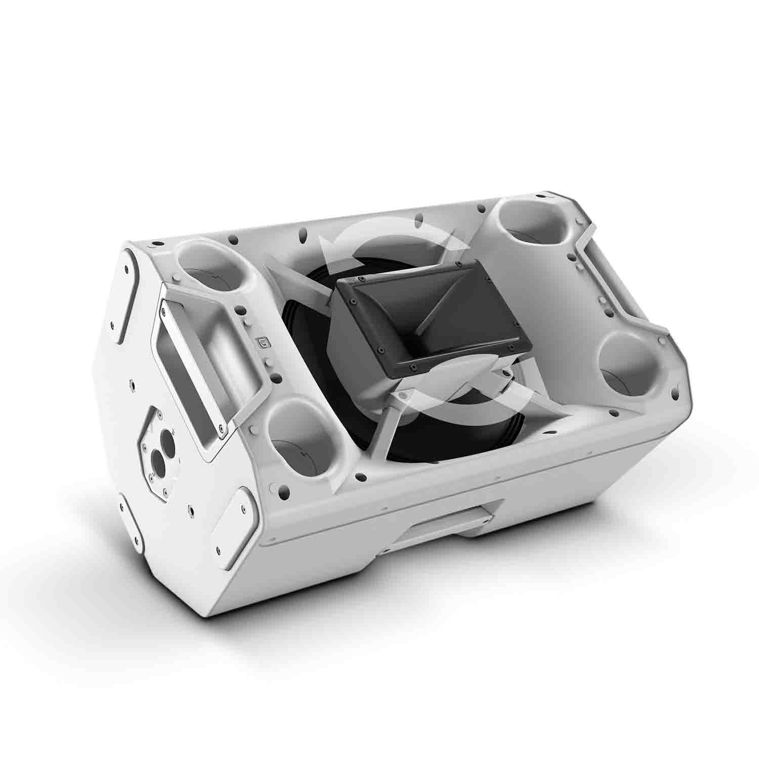 LD Systems ICOA 15 W, 15" Passive Coaxial PA Loudspeaker - White - Hollywood DJ