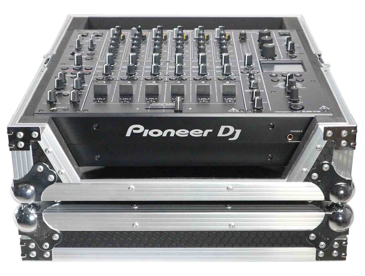ProX XS-V10A9 ATA Style Flight Road Case for Pioneer DJM-A9 & DJM-V10 DJ Mixer in Silver - Hollywood DJ
