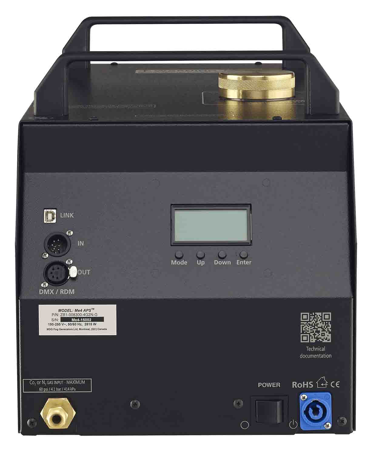 MDG Me4 Quad High Output Fog Generator - Hollywood DJ