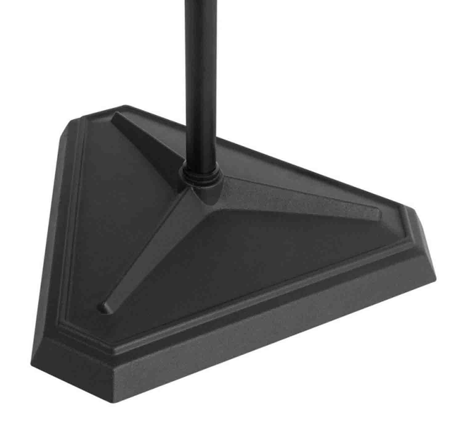 Onstage SMS7630B Hex-Base Studio Microphone Stand with Telescoping Boom - Black - Hollywood DJ