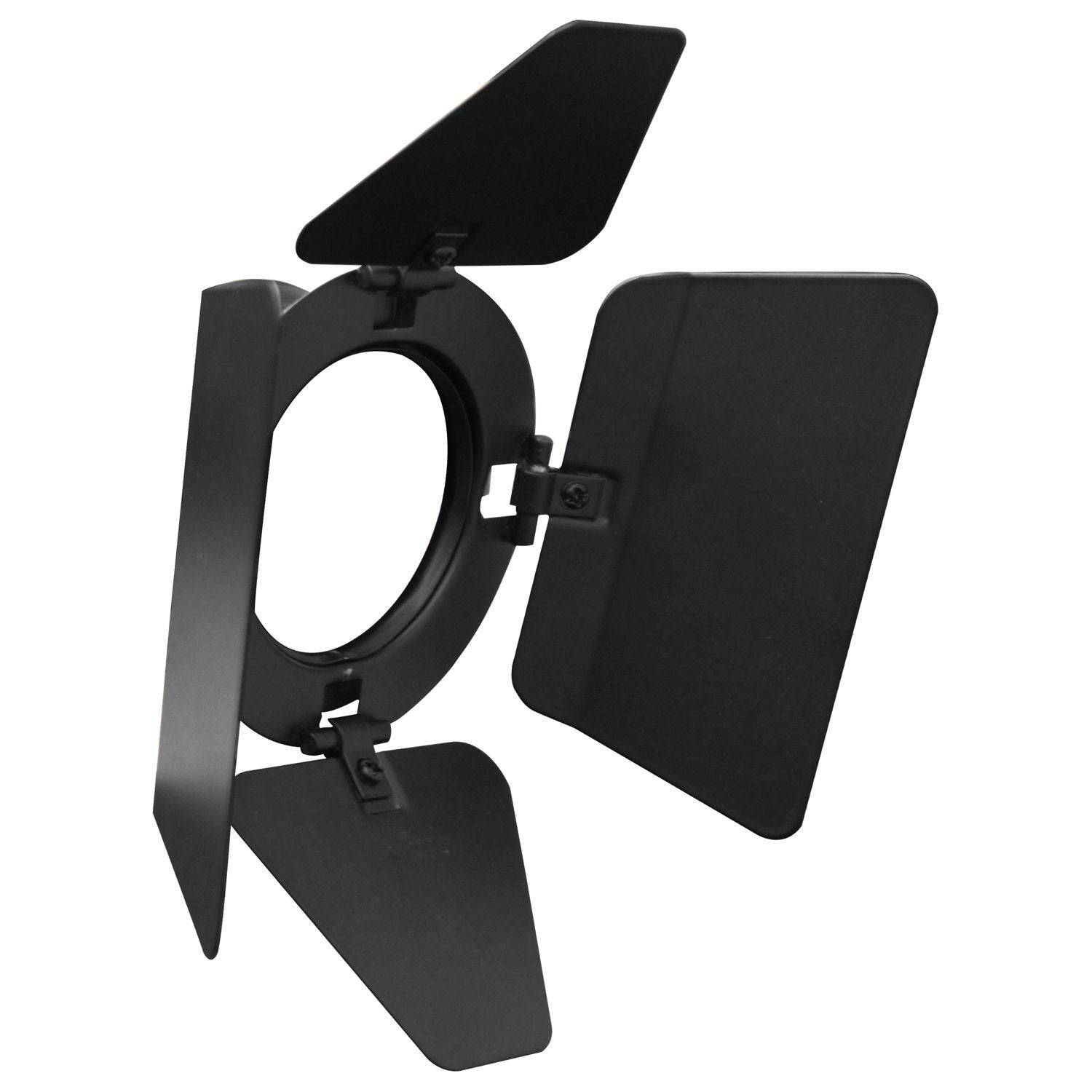 Odyssey LSPAR16BDB Black Barn Door for Par 16 Light Fixtures - Hollywood DJ