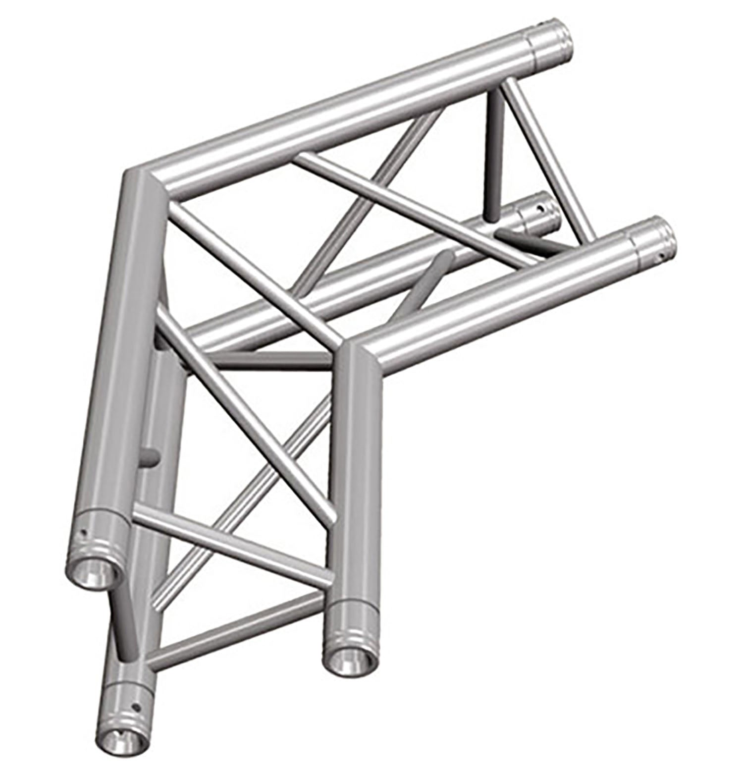 Global Truss TR-4089-I, Two Way 120 Degree Apex In Corner for F33 Triangular Truss System - 1.64 FT - Hollywood DJ