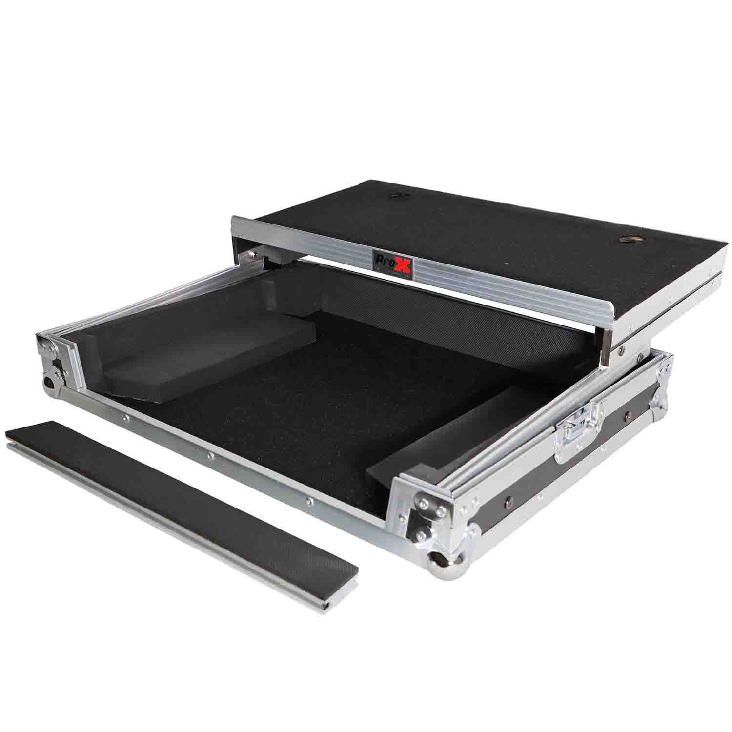 ProX XS-HI500 LT Flight Case for Hercules DJ Control Inpulse 500 with Glide Sliding Laptop Shelf - Hollywood DJ
