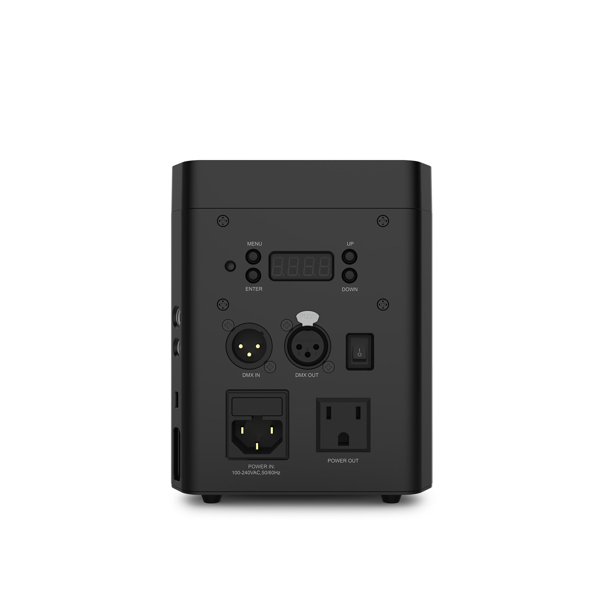 Chauvet DJ FREEDOM WEDGE QUAD Wireless Quad-Color LED Par With Built-in D-Fi Transceiver - Hollywood DJ