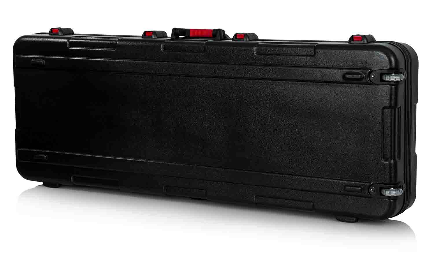 Gator Cases GTSA-KEY76 Keyboard Case for 76-note Keyboards with Wheels - Hollywood DJ