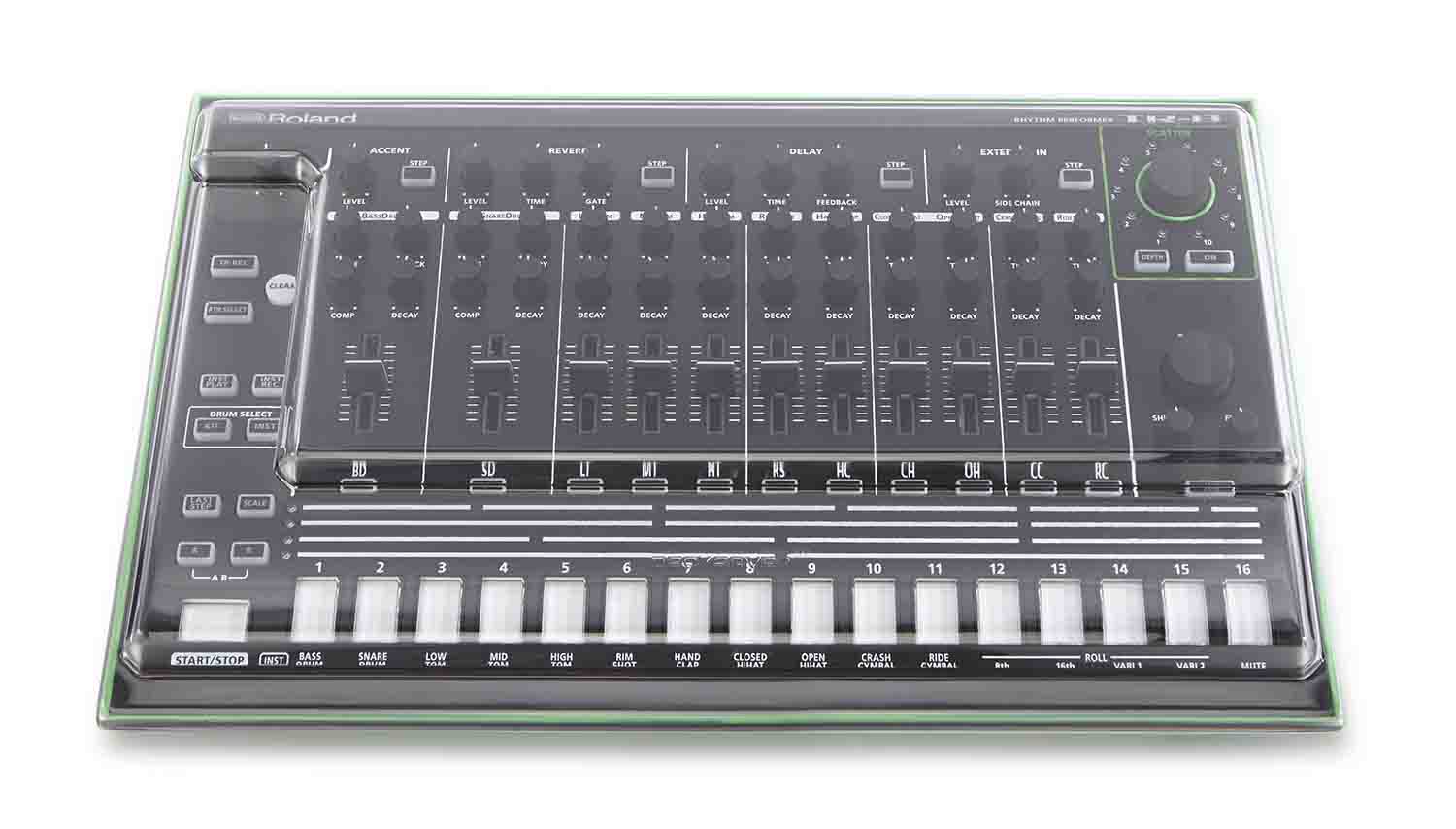 B-Stock: Decksaver DSS-PC-TR8 Protection Cover for Roland Aira TR-8 Rhythm Performer - Hollywood DJ