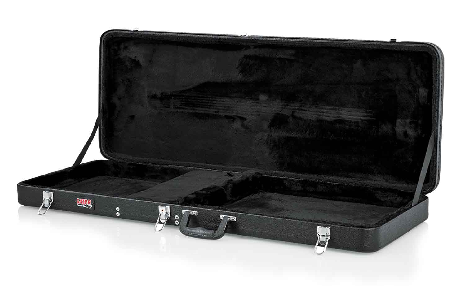 Gator Cases GWE-JAG Hard-Shell Wood Case for Jaguar Style Guitar - Hollywood DJ