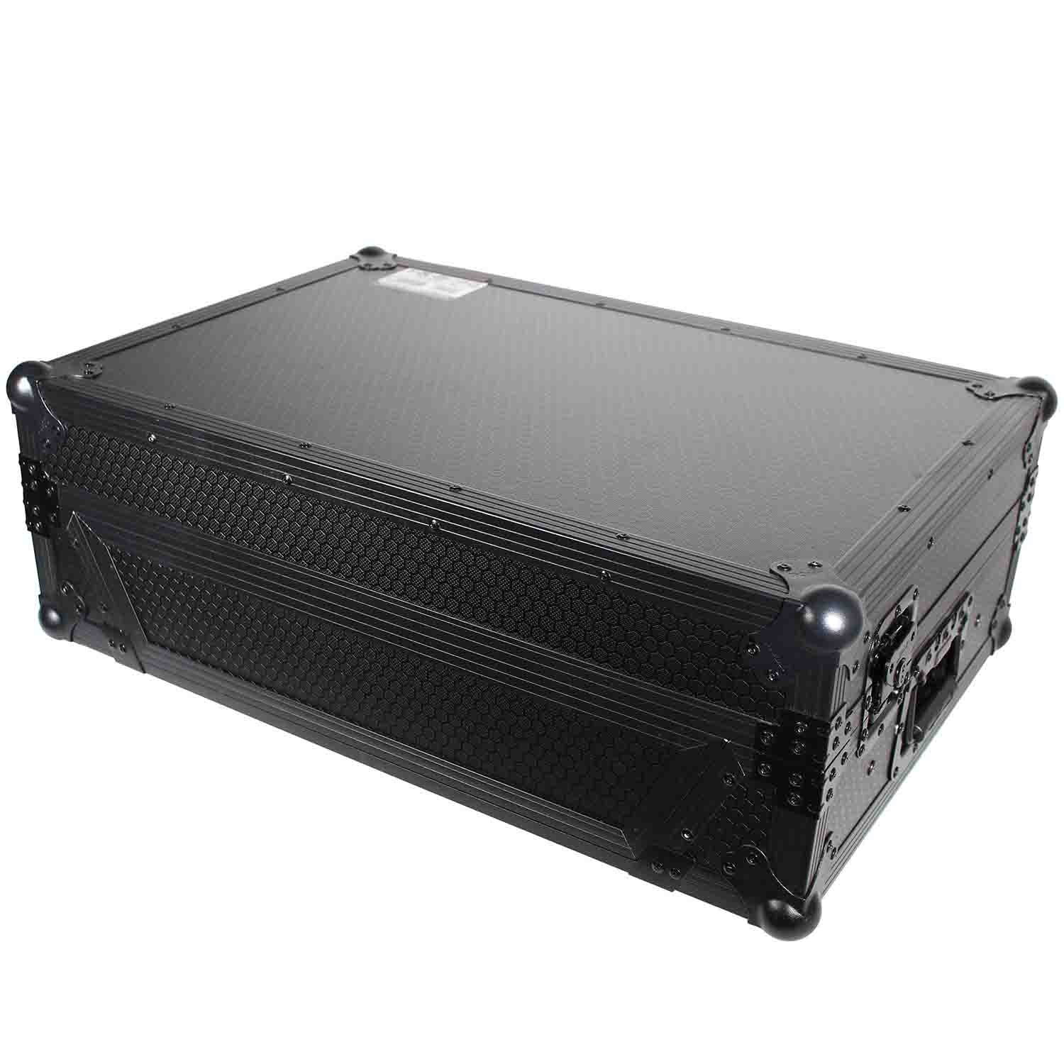 ProX XS-PRIME2 LTBL DJ Flight Case for Denon Prime 2 Standalone DJ System - Black on Black - Hollywood DJ