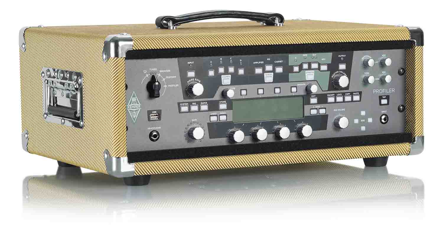 Gator Cases GR-RETRORACK-3TW Vintage Amp Vibe Rack Case - 3U Tweed - Hollywood DJ