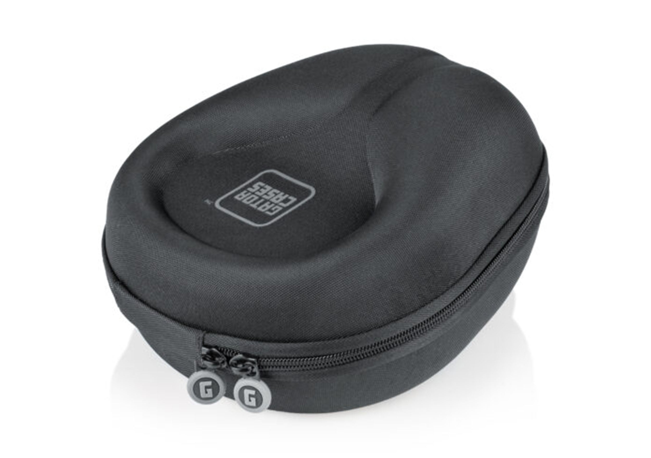 Gator Cases G-HEADPHONE-CASE Molded Case for Folding and Non-Folding Headphones - Black - Hollywood DJ