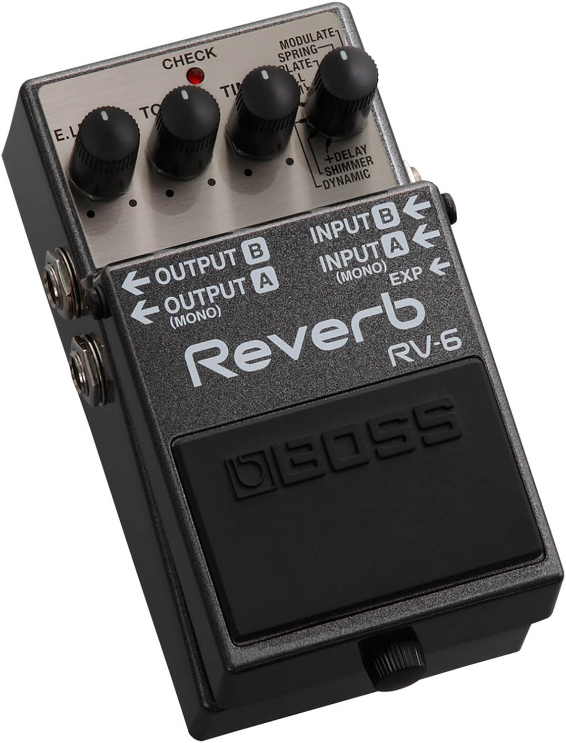 Boss RV-6, Digital Compact And Versatile Reverb Pedal - Hollywood DJ