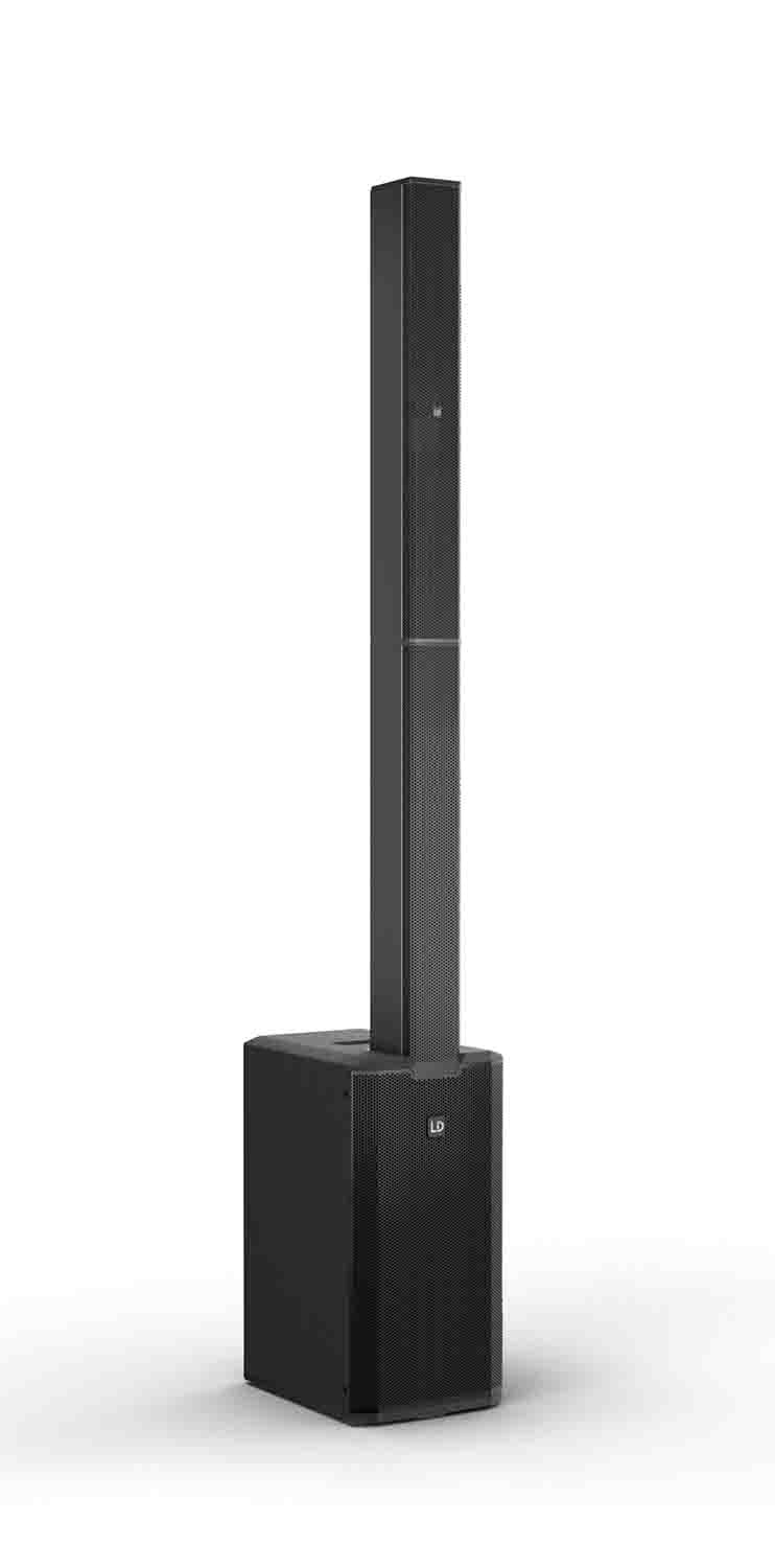 LD System MAUI 11 G3, Portable Cardioid Powered Column PA System - Black - Hollywood DJ