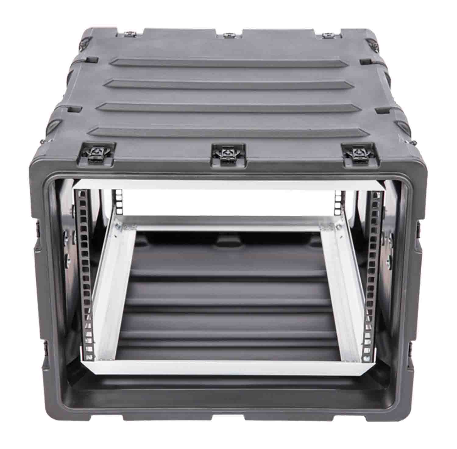 SKB Cases 3RS-7U24-25B, 7U 24-inch Deep RS Series Shock Rack Case - Hollywood DJ