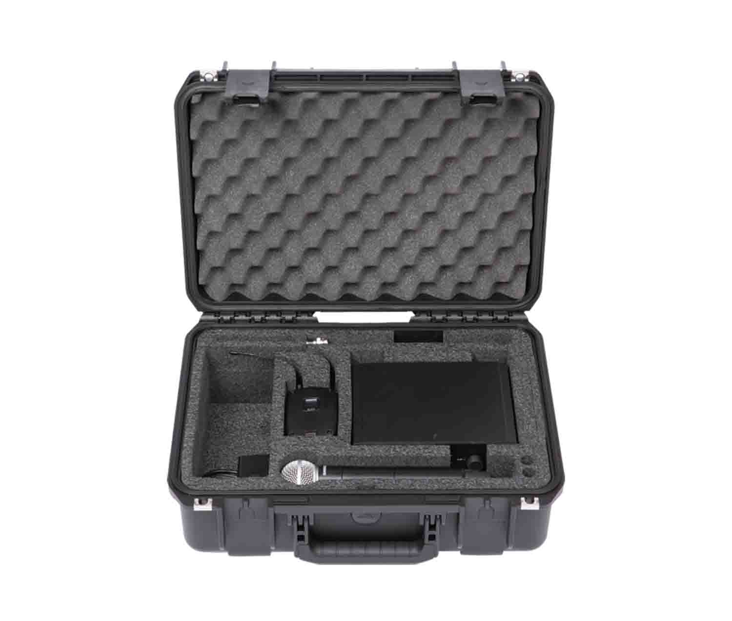 SKB Cases 3i-1711-XLXD iSeries Waterproof Case for Shure SLX-D and QLX-D - Hollywood DJ