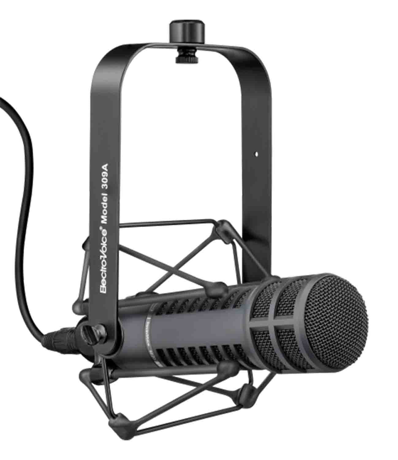 Electro-Voice RE20-BLACK, Broadcast Announcer Microphone with Variable-D (Black) - Hollywood DJ
