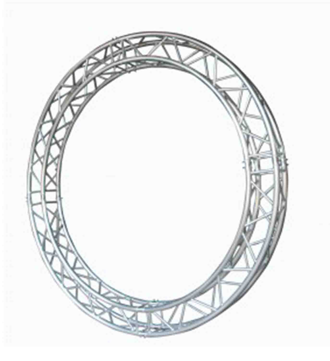 ProX XT-CSQ656 F34 Square Frame Circular Truss 2 Segments - 6.56 Feet - Hollywood DJ