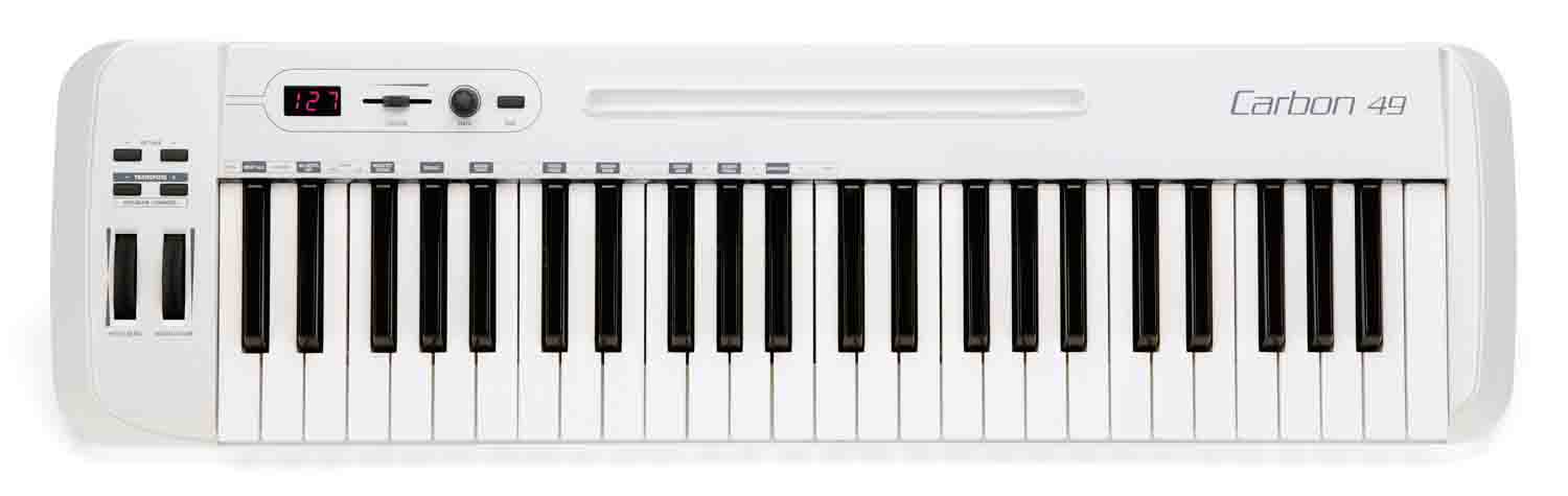 Samson Carbon 49 USB and MIDI Keyboard Controller - Hollywood DJ