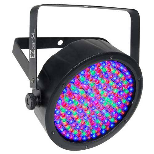 Chauvet DJ EZPAR64RGBABLK EZpar 64 Battery-Operated RGBA LED Par-Style Wash Light - 4 Pack - Hollywood DJ