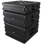 ProX XM-4U VaultX 4U Rack Air-tight, Water-sealed ABS Case - Hollywood DJ