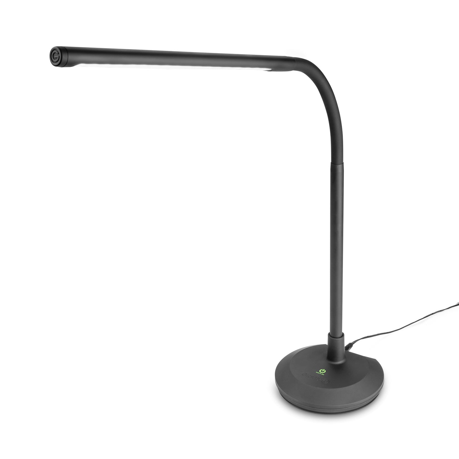 Gravity GLEDPL2B Dimmable LED Desk and Piano Lamp with USB Charging Port - Hollywood DJ