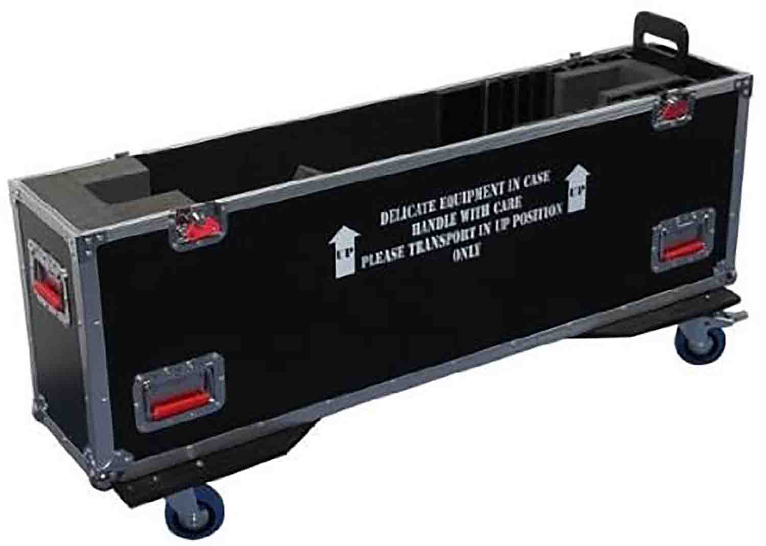 Gator Cases G-TOURLCDV2-4350-X2 ATA LCD Case for Two 43-50″ Screens - Hollywood DJ