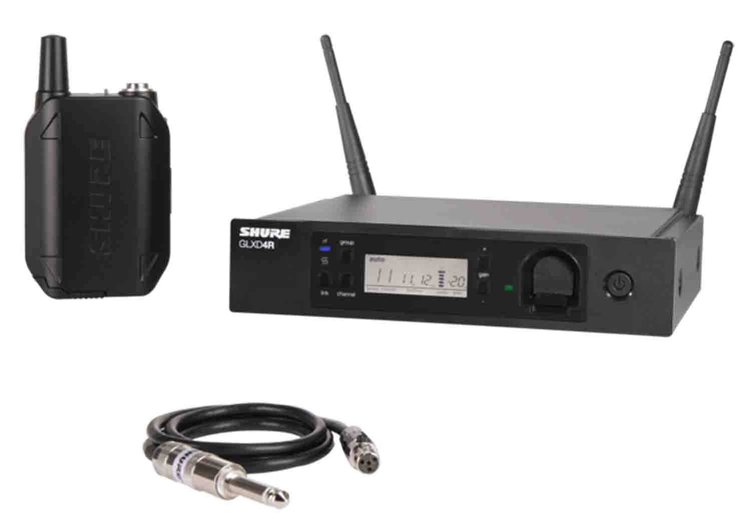 Shure GLXD14R-Z2 Advanced Digital Wireless Guitar System - Hollywood DJ