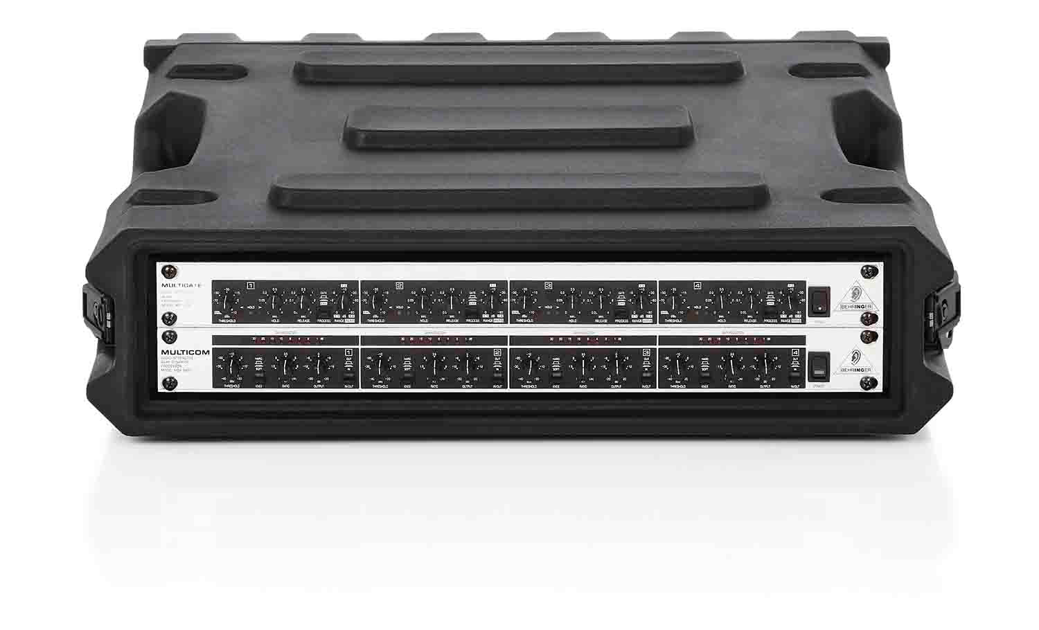 Gator Cases G-PRO-2U-19, 2U Deep Molded Audio Rack Case - 19 Inch - Hollywood DJ