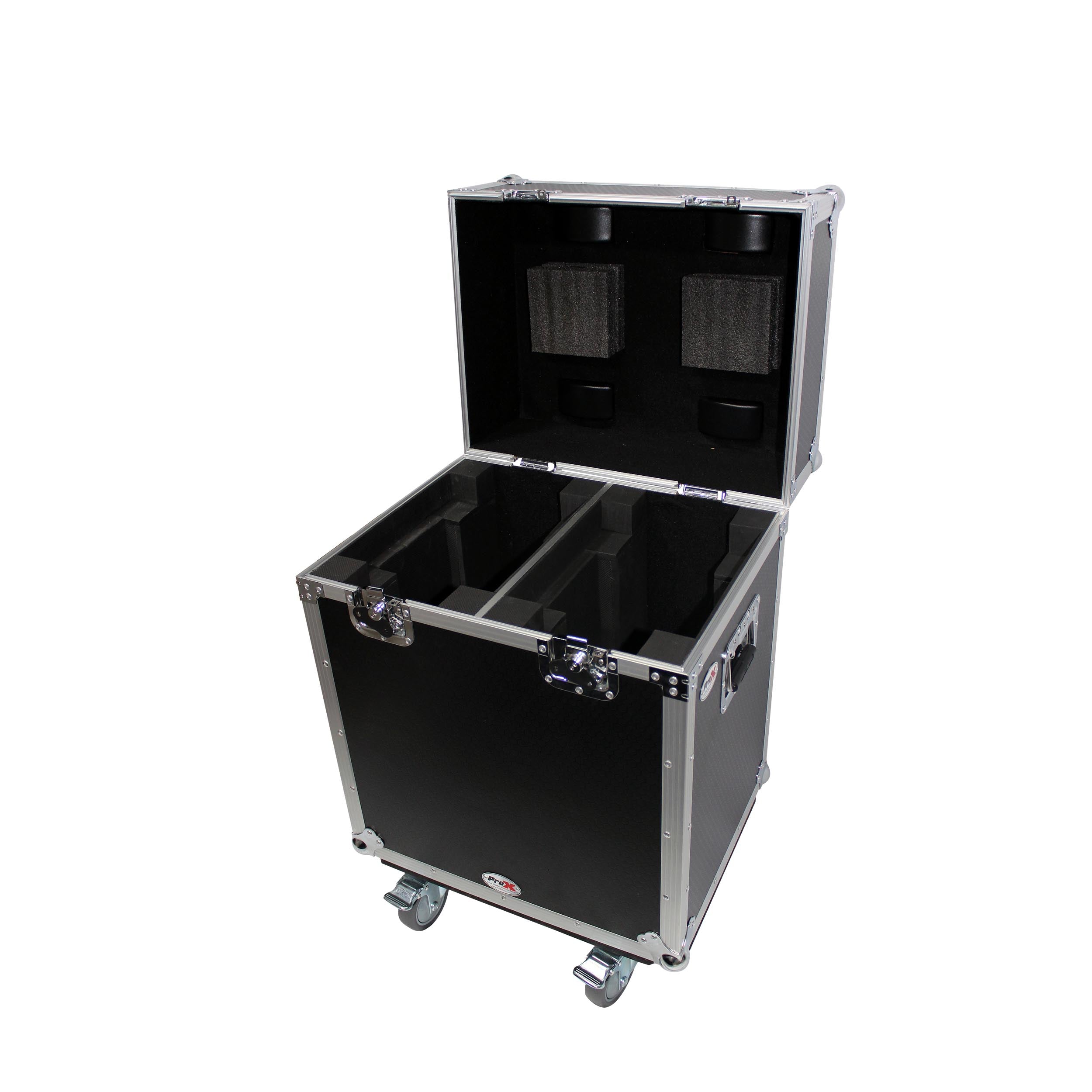 ProX XS-MH140X2W 140 Style Moving Head Lighting Case for 2 Units - Hollywood DJ