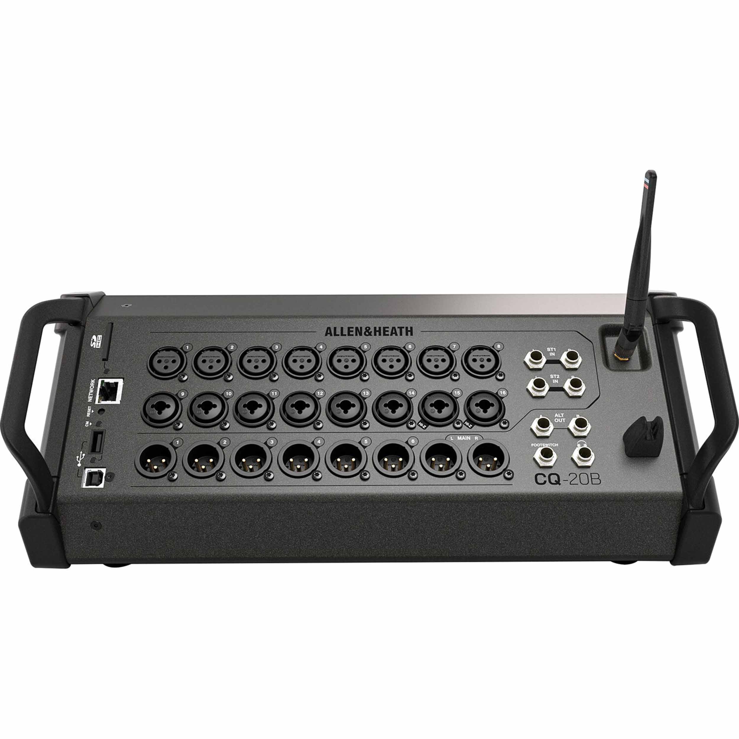 Allen & Heath CQ-20B Ultra-Compact 20in / 8out Digital Mixer with Wi-Fi - Hollywood DJ