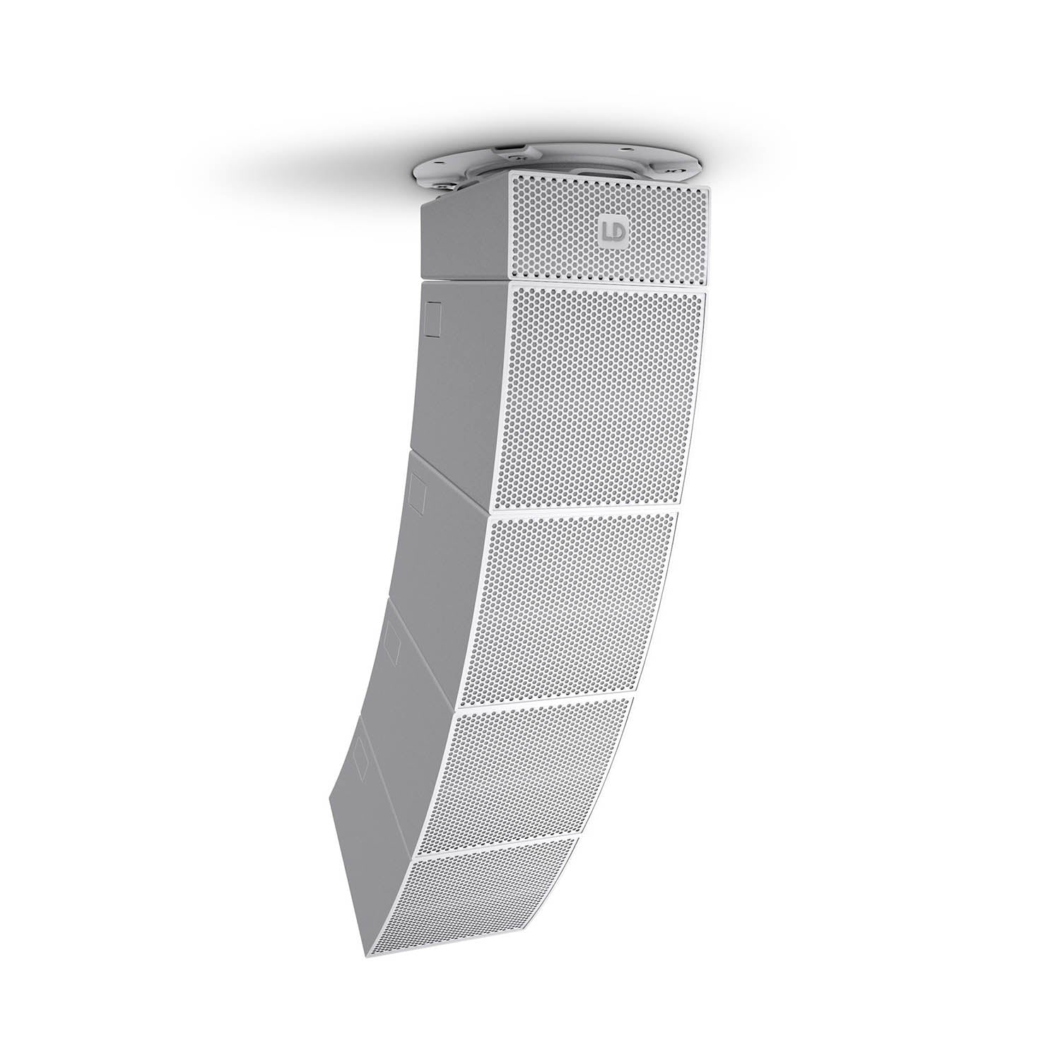 LD Systems CURV500CMBW Ceiling Mounting Bracket For CURV 500 Satellites - White - Hollywood DJ