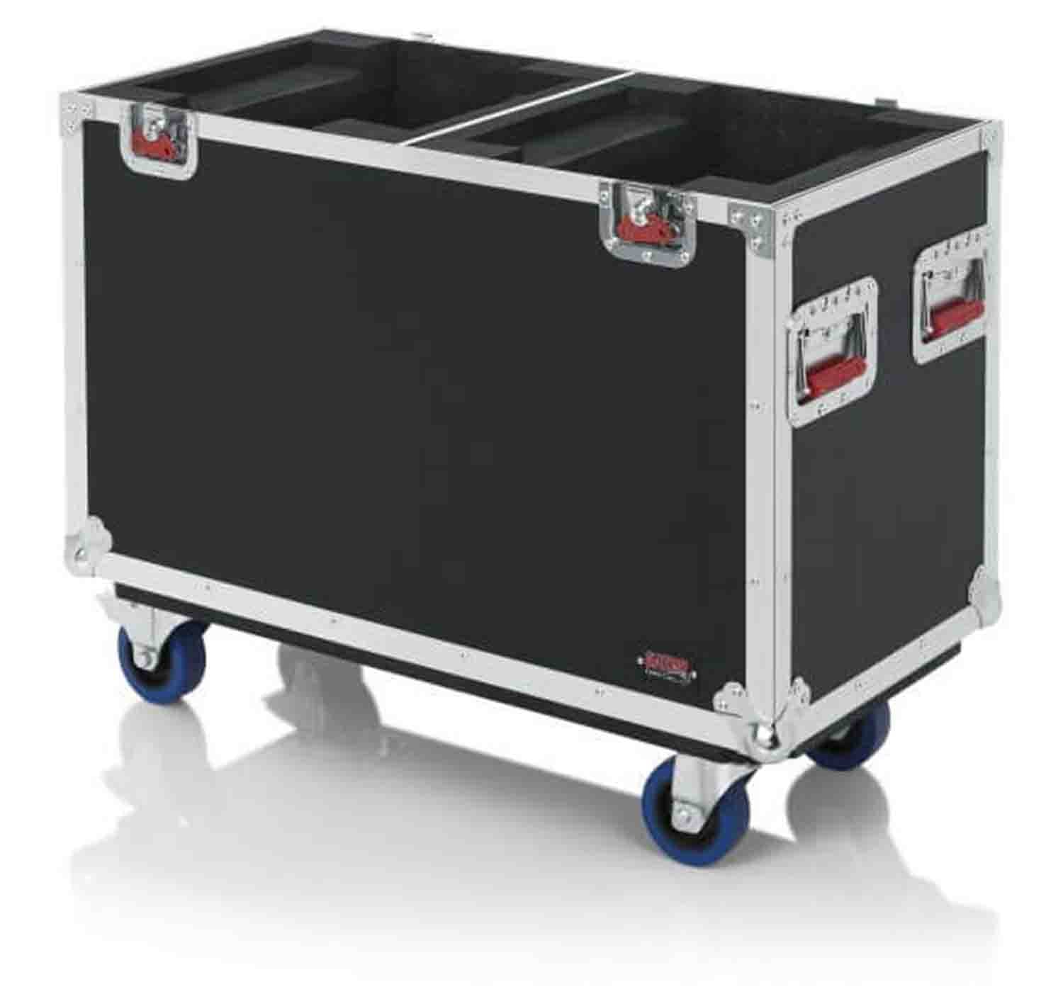 Gator GTOURMH250 Flight Case for two 250-style Moving Head Lights - Hollywood DJ
