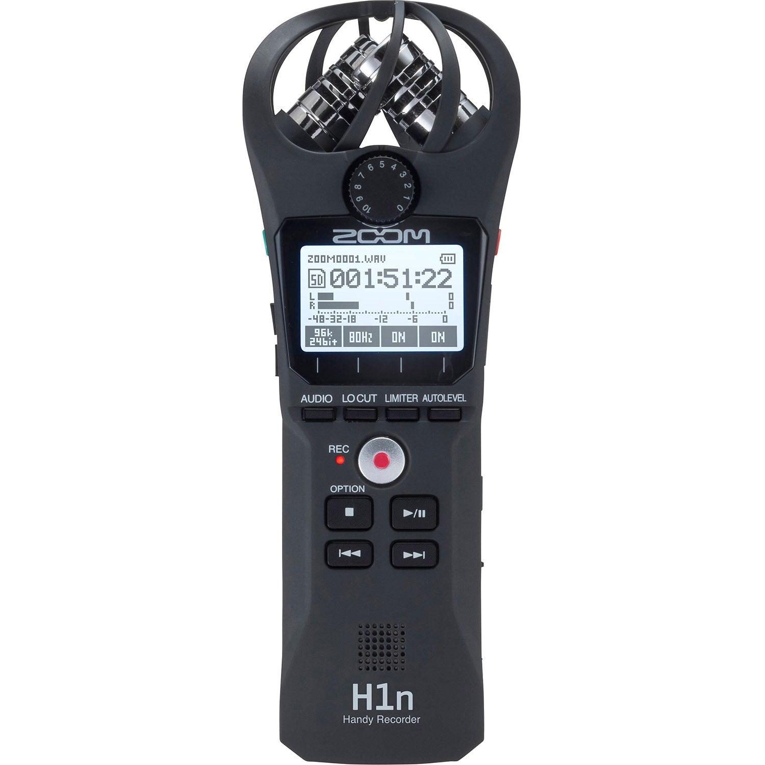 Zoom H1N-VP Portable Handy Recorder with Windscreen - Hollywood DJ
