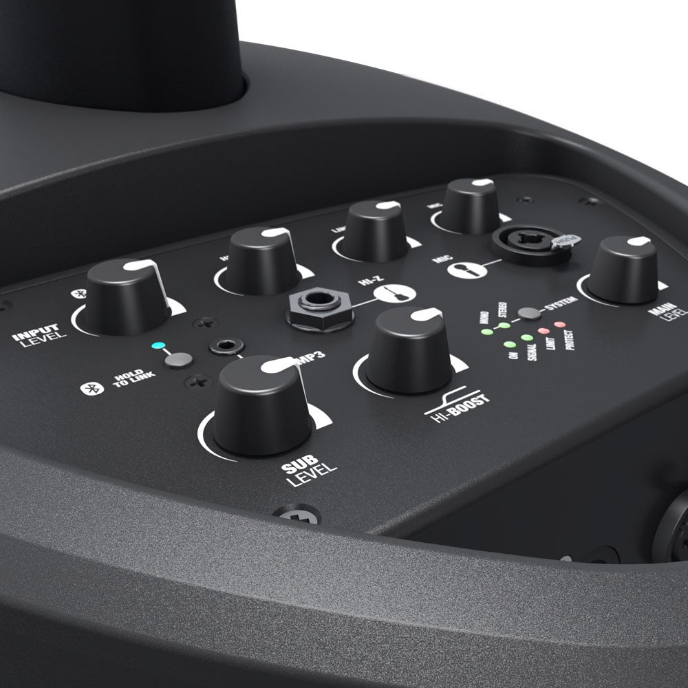 LD Systems MAUI 5 GO, Ultra Portable Battery Powered Column PA System with Mixer - Hollywood DJ