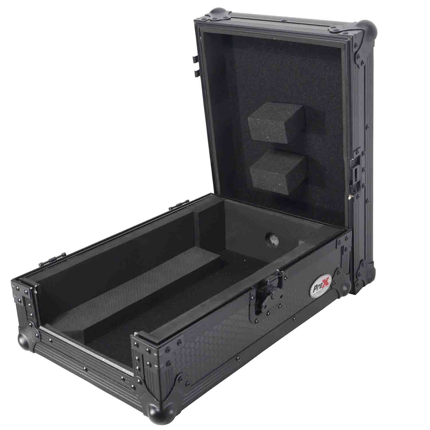 ProX XS-DJMS7BL Flight Case for Pioneer DJM-S7 Mixer - Black on Black - Hollywood DJ
