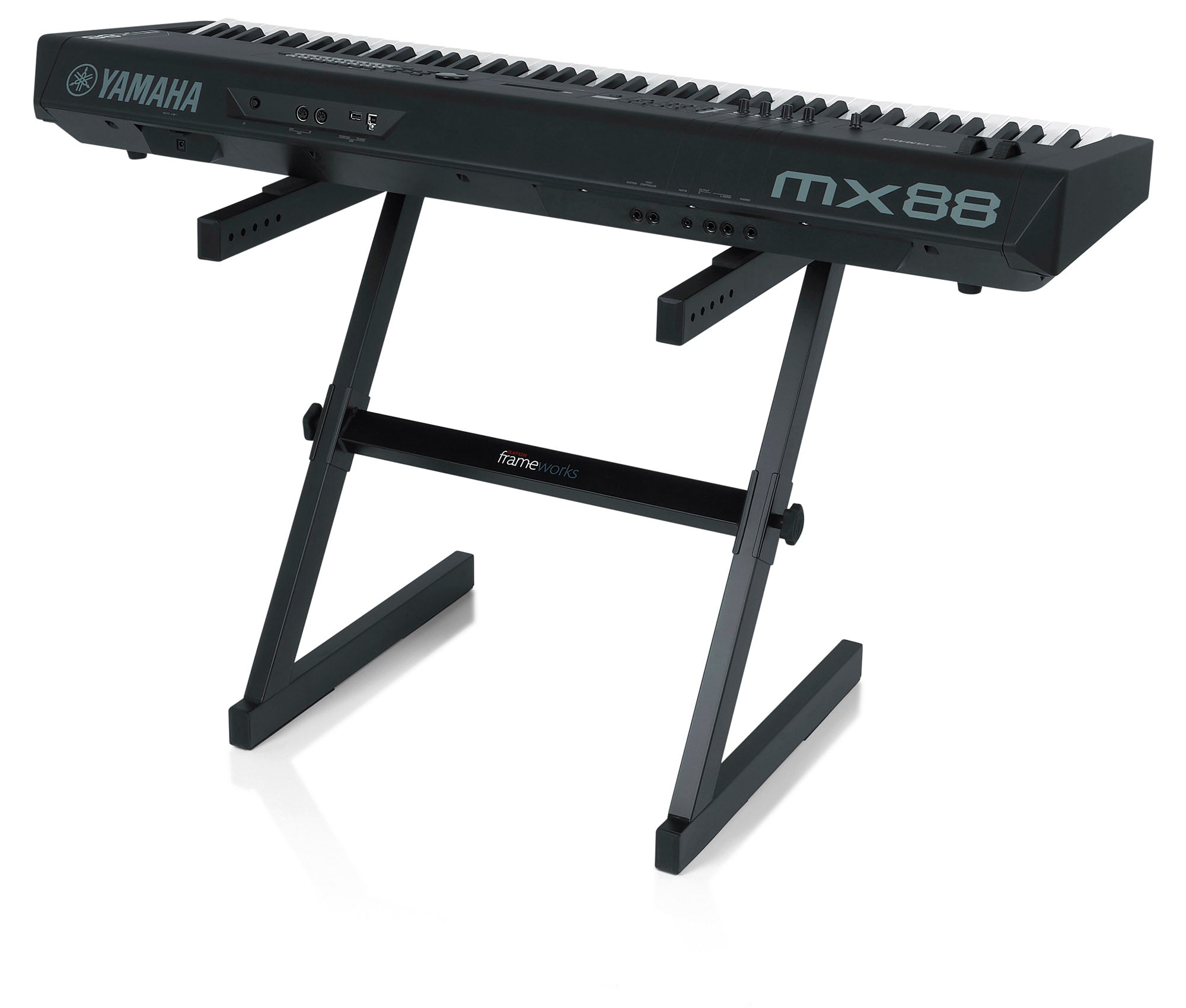 Gator Frameworks GFWKEYZ0500 Z-Style Keyboard Stand - Hollywood DJ