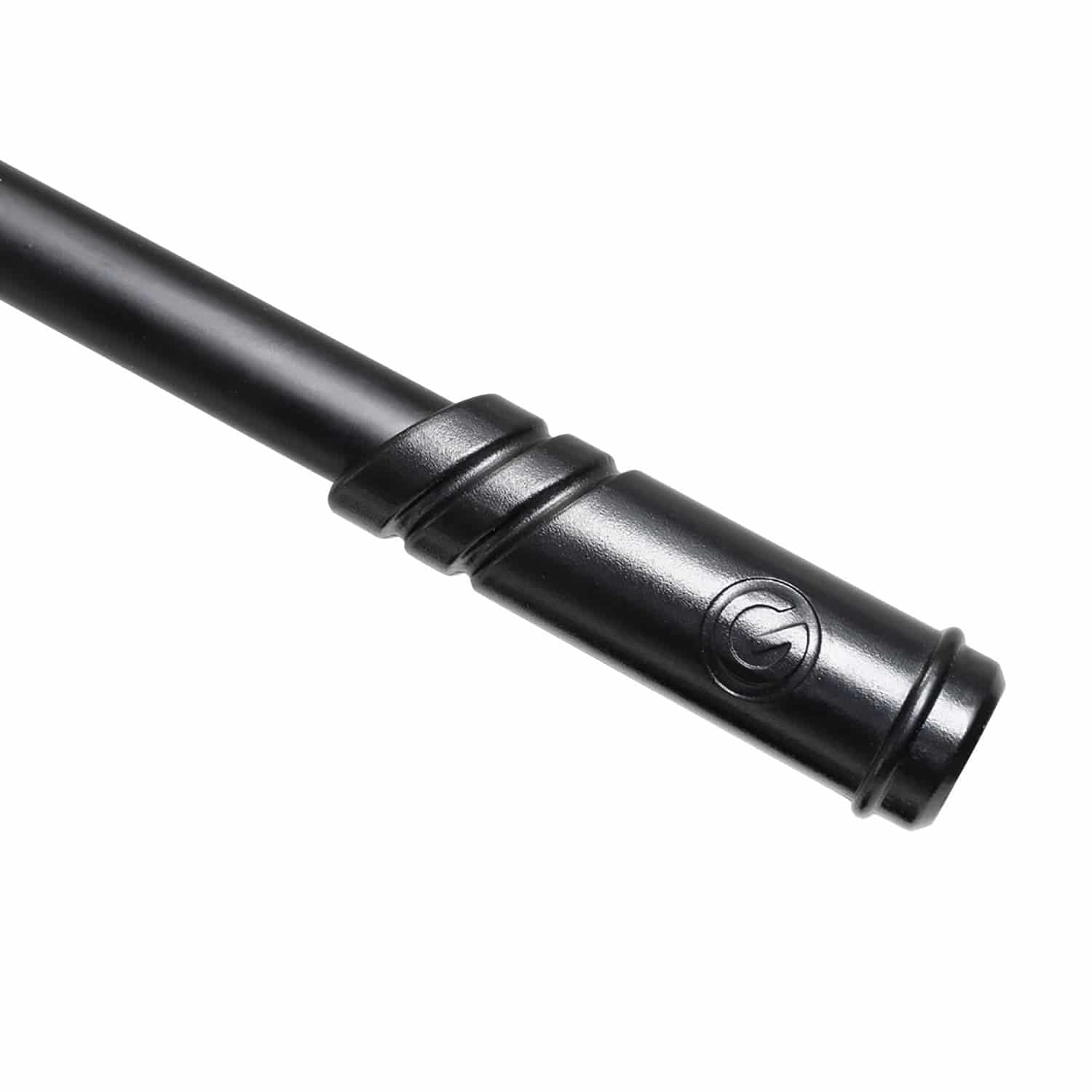 Gravity GMS4222B Short Microphone Stand with Folding Tripod Base and 2-Point Adjustment Telescoping Boom - Hollywood DJ