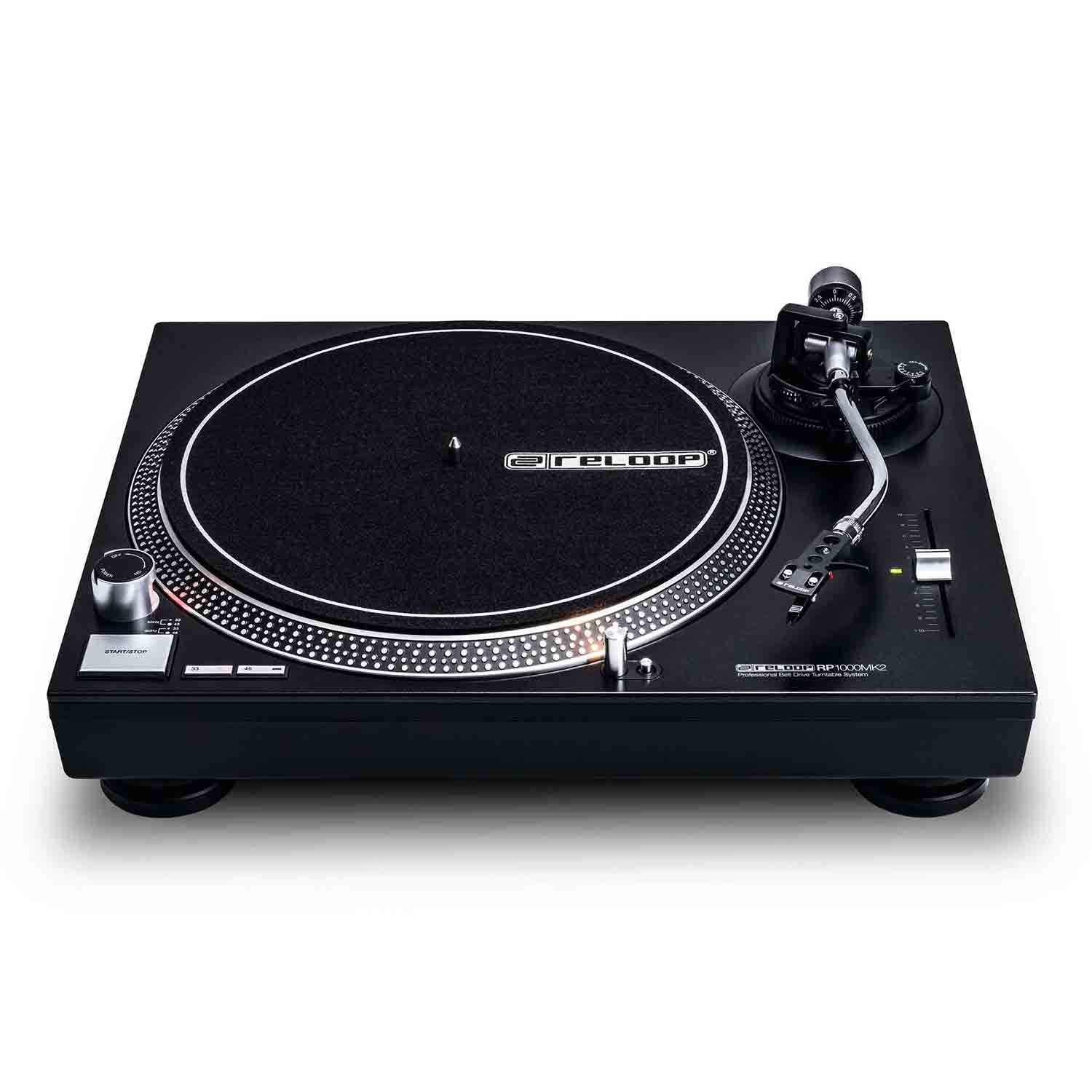 B-Stock: Reloop RP-1000-MK2, Professional Belt Drive Turntable System - Hollywood DJ