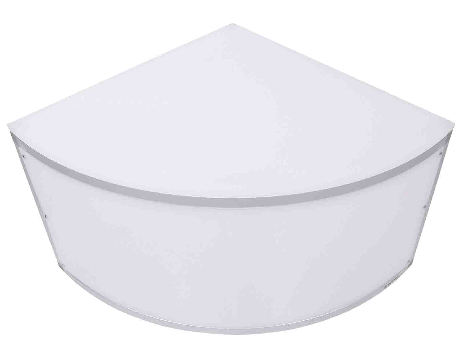 ProX XSA-2X2-16QR LUMOSTAGE™ 16-inch 2x2 ft Quarter Round Acrylic Stage Platform - Hollywood DJ