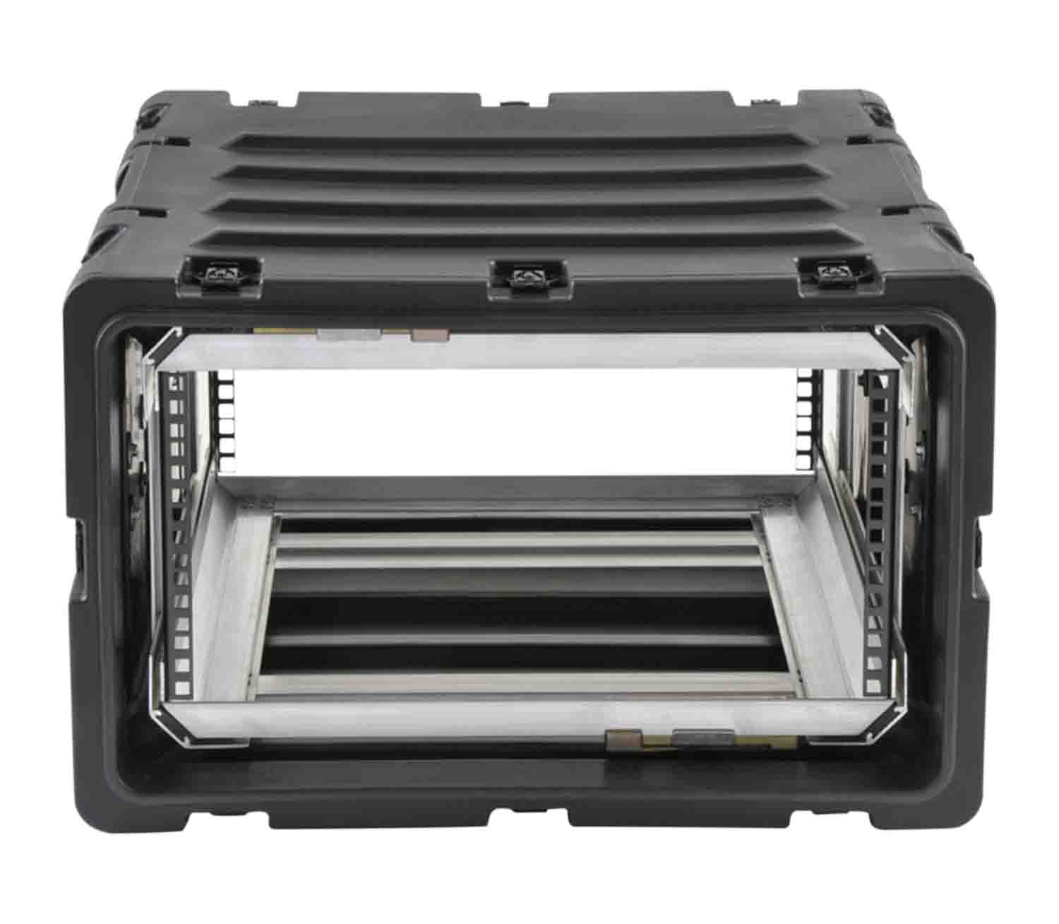 SKB Cases 3RR-5U24-25B, 5U Removable Shock Rack and Transport Case - 24 Inch - Hollywood DJ