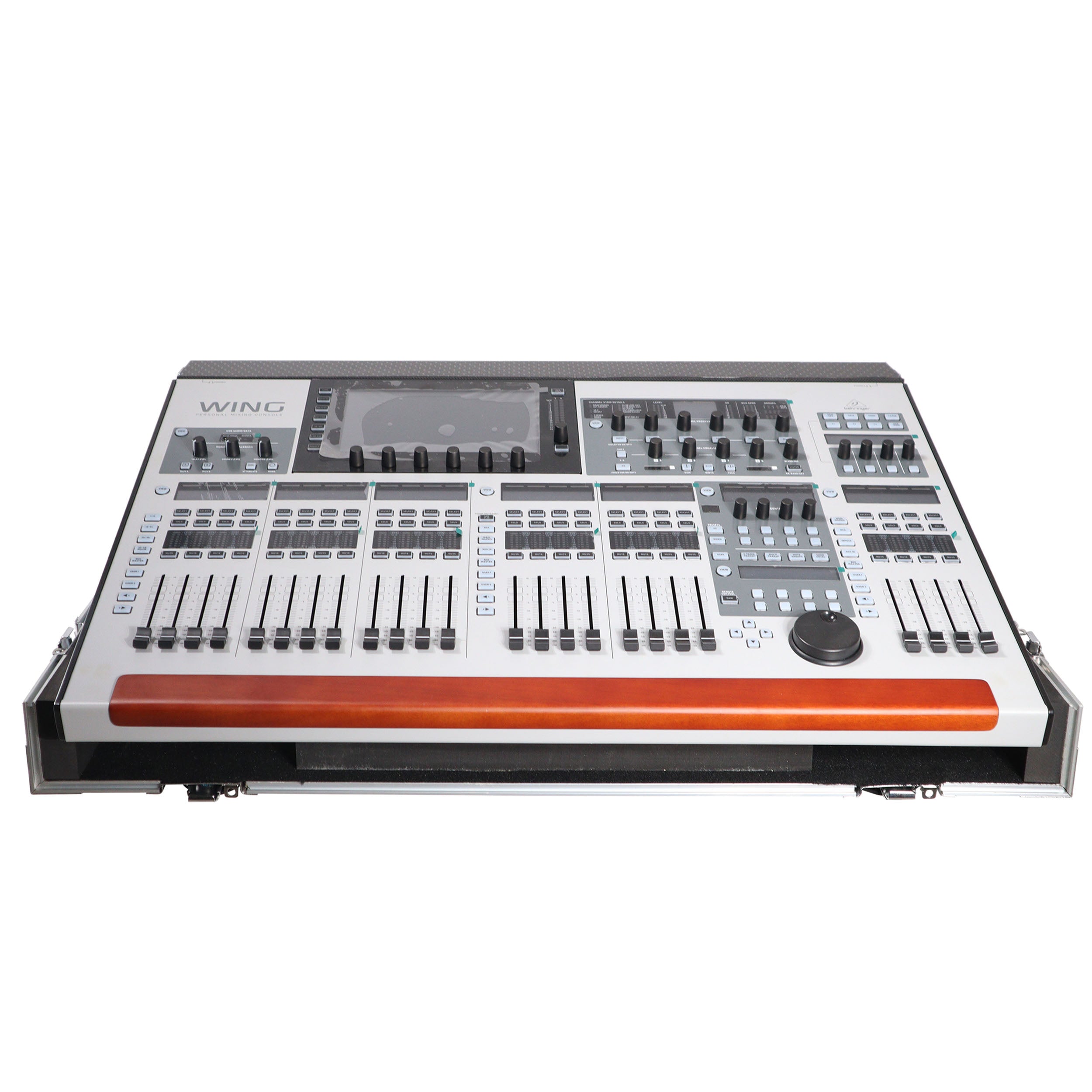 ProX XS-BWING DHW DJ Flight Case For Behringer WING Console With Doghouse and Wheels ProX Cases