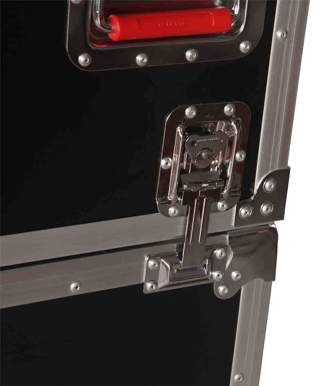 Gator Cases G-TOUR-GRC-1406, 14U Top, 6U Side Road Console Rack Case - Hollywood DJ