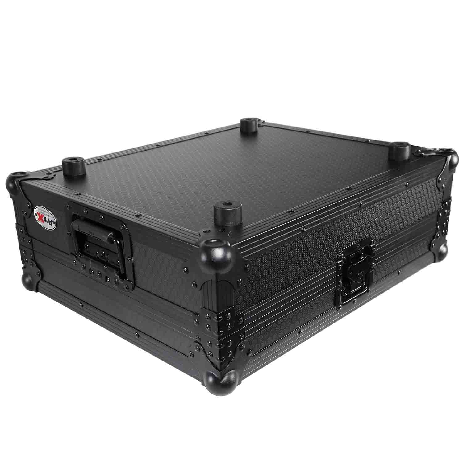 ProX XS-DJMV10BL ATA Style Case For Pioneer DJM-V10 6 Channel DJ Mixer - Black on Black - Hollywood DJ