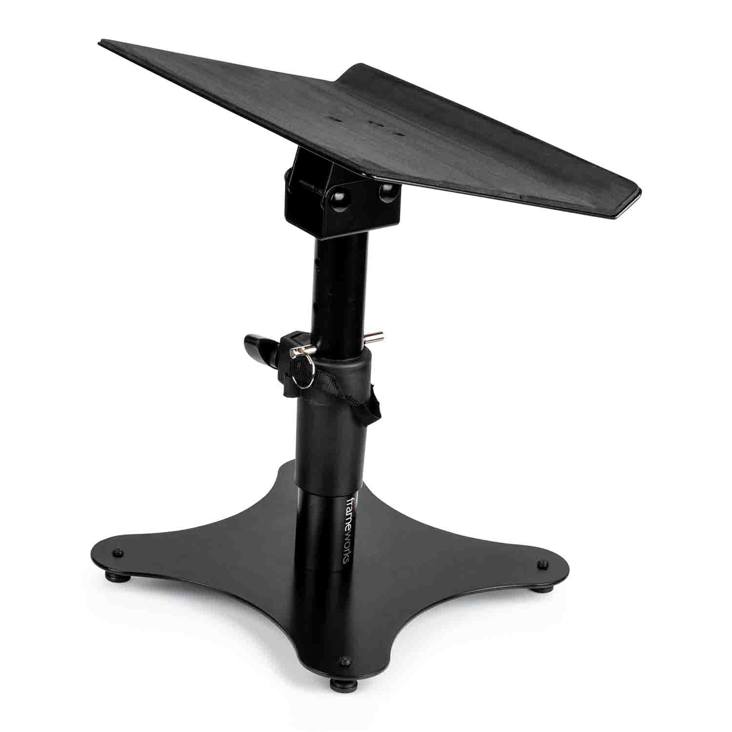 Gator Frameworks GFWLAPTOP2000 Universal Laptop Stand - Desktop Stand with Adjustable Height - Hollywood DJ