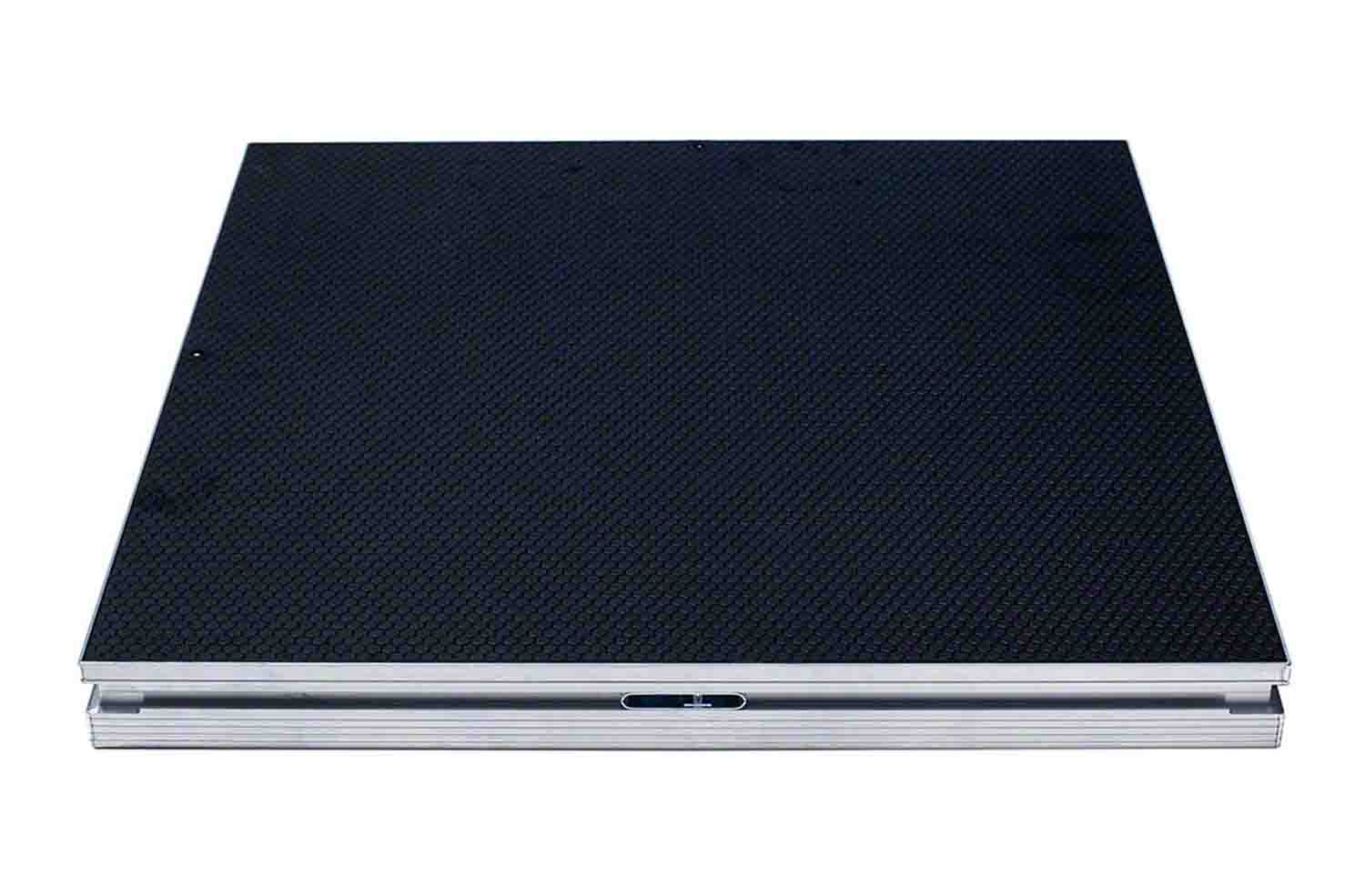 IntelliStage Subcomponent QLP3I 3ft x 3ft Industrial Finish Stage Panel - Black - Hollywood DJ