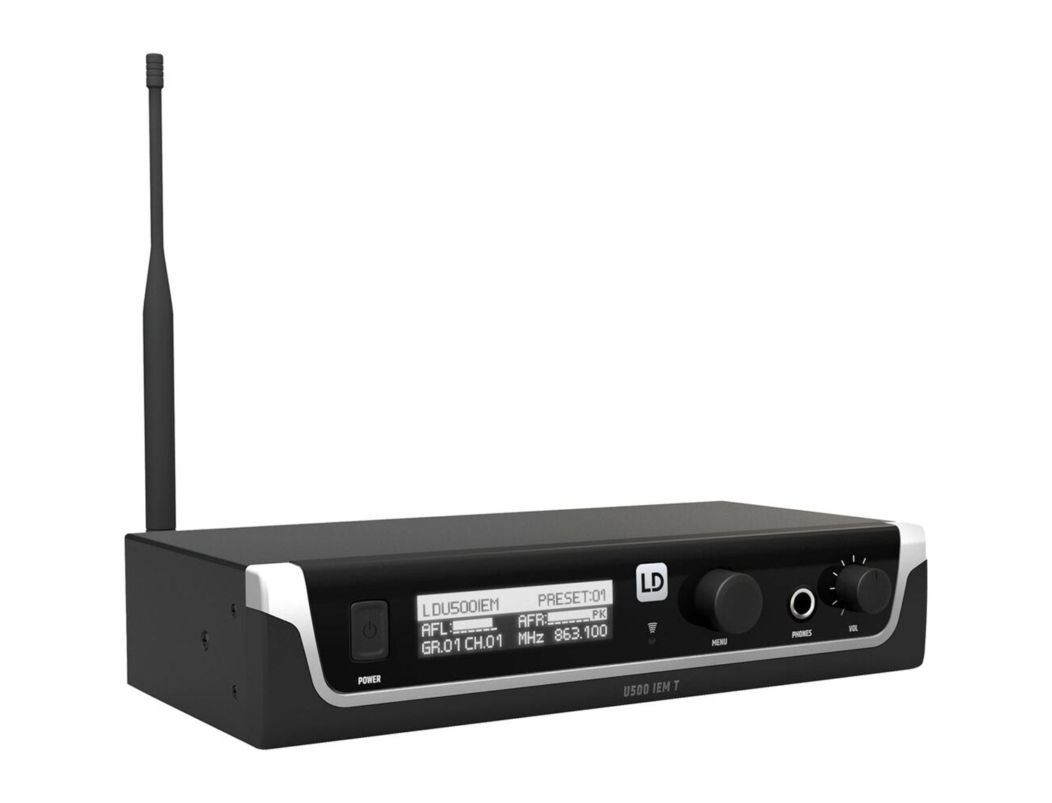 LD Systems U504.7 IEM Wireless In-Ear Monitoring System - 470 - 490 MHz - Hollywood DJ