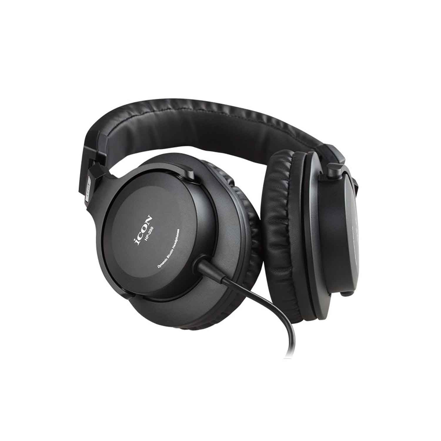 Icon Pro Audio ICOH-HP200, HP-200 Over Ear Headphones - Hollywood DJ