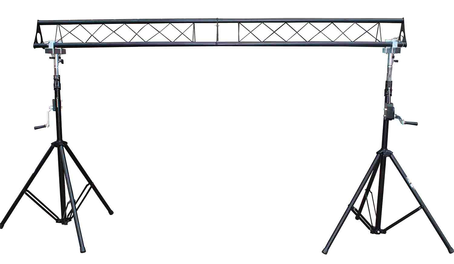 ProX T-LS35C Lighting System Triangle Truss with Crank Up System 5ft ,10ft ,15ft Wide - Hollywood DJ